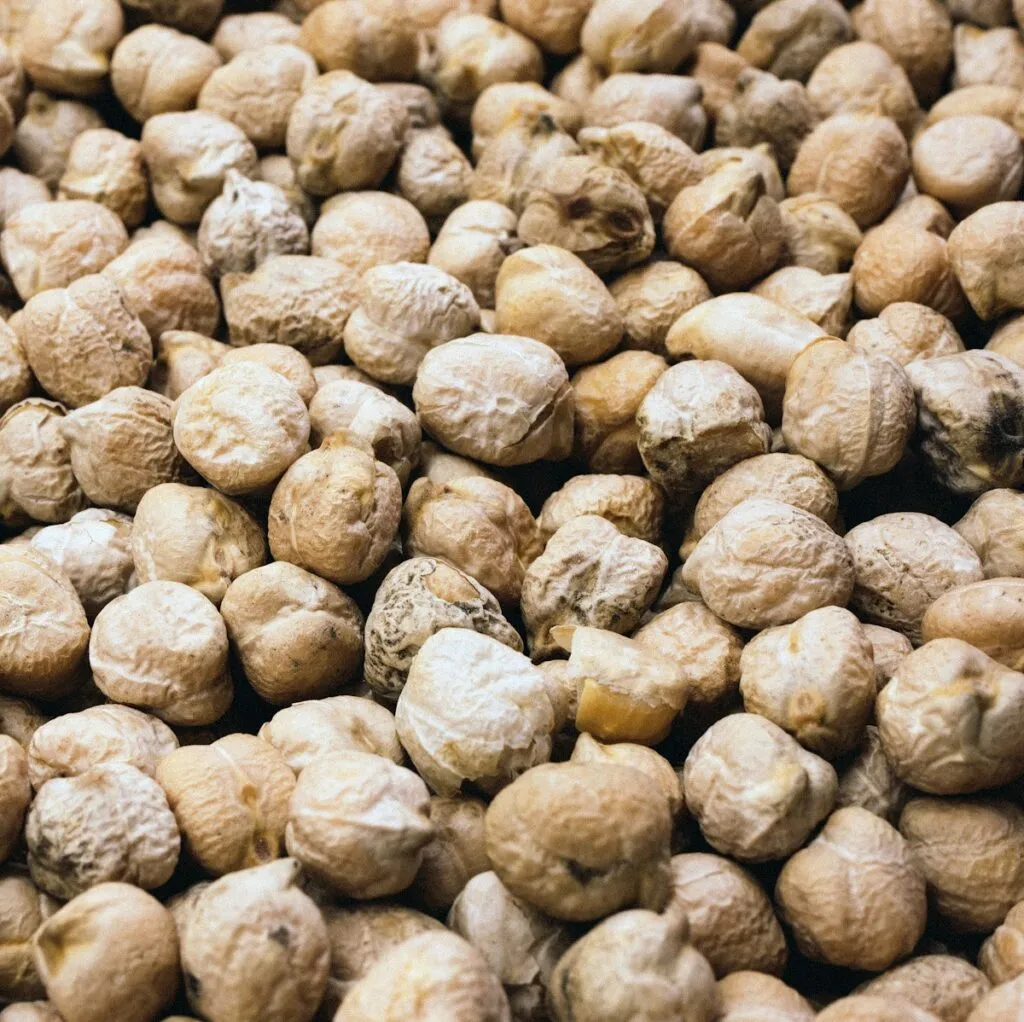 a close up of a bunch of nuts