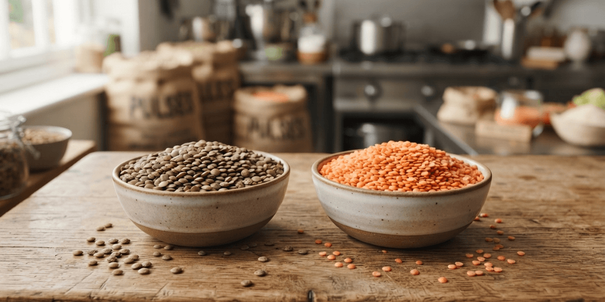 What Sets Red and Green Lentils Apart